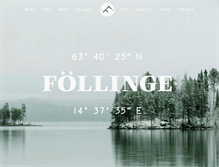 Tablet Screenshot of follinge.com